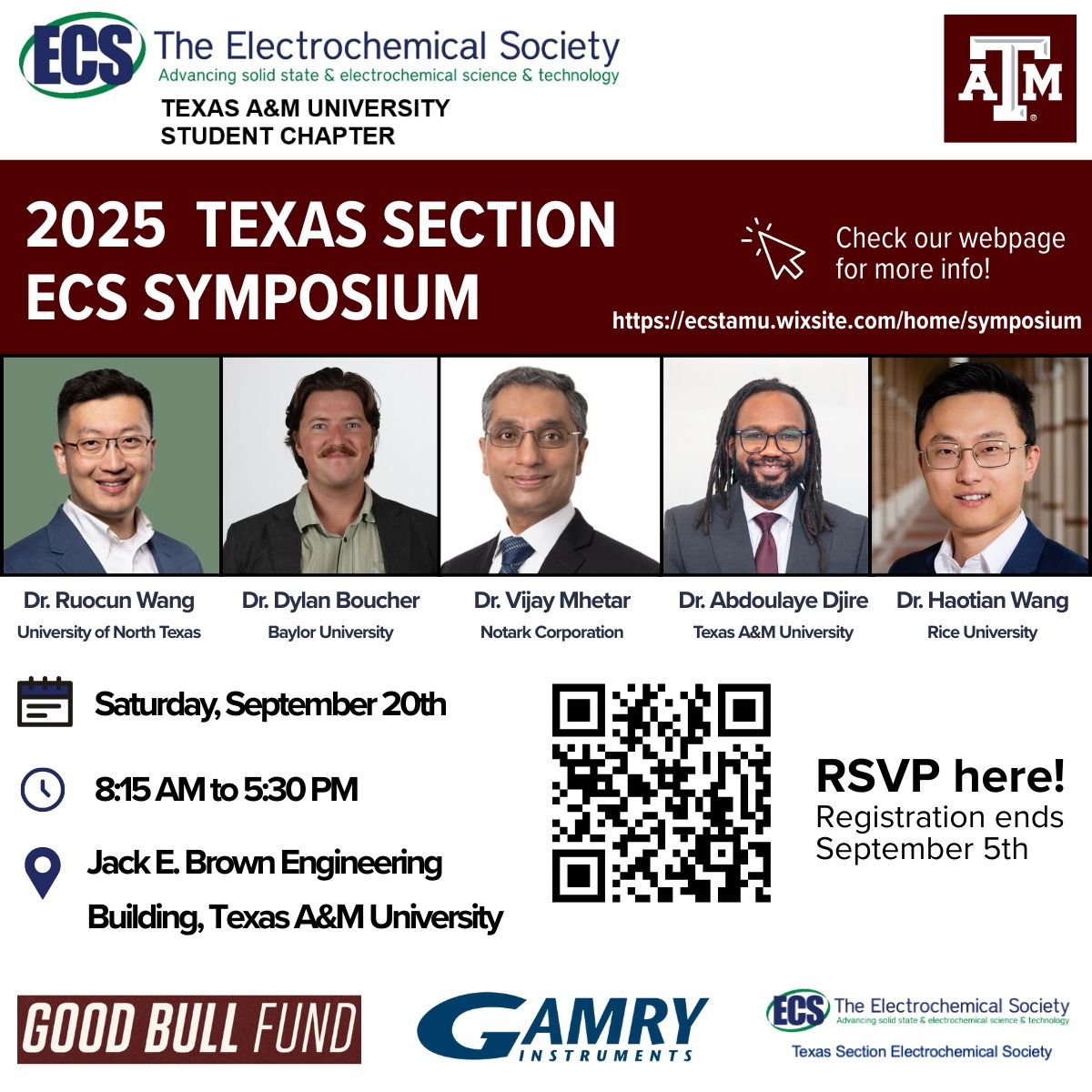 Texas ECS Symposium 2025 at Texas A&M